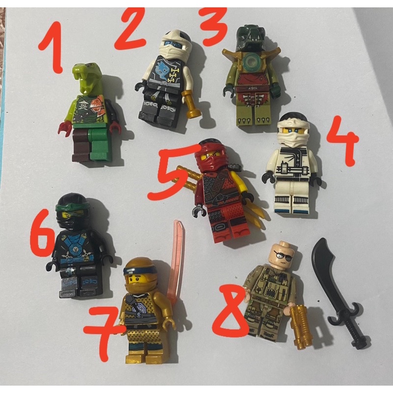 Đồ chơi lego ninjago mini lẻ