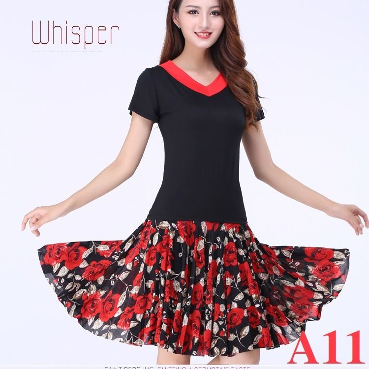 Chân Váy Khiêu Vũ Dáng Vuông Bảo Vệ Toàn Diện Dành Cho Phụ Nữ Trung Niên L 5.23