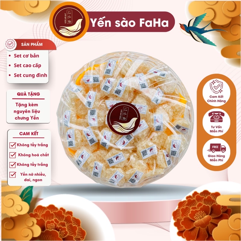 50g 100 g Viên yến baby nguyên chất 100% dùng thử cho bé