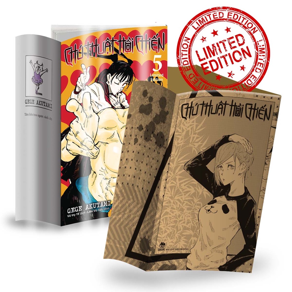 Truyện - Chú Thuật Hồi Chiến Limited vol 1 đến vol 15 Kim Đồng