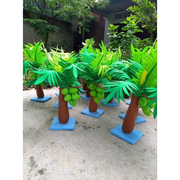 Mô hình cây bằng nỉ nhồi bông