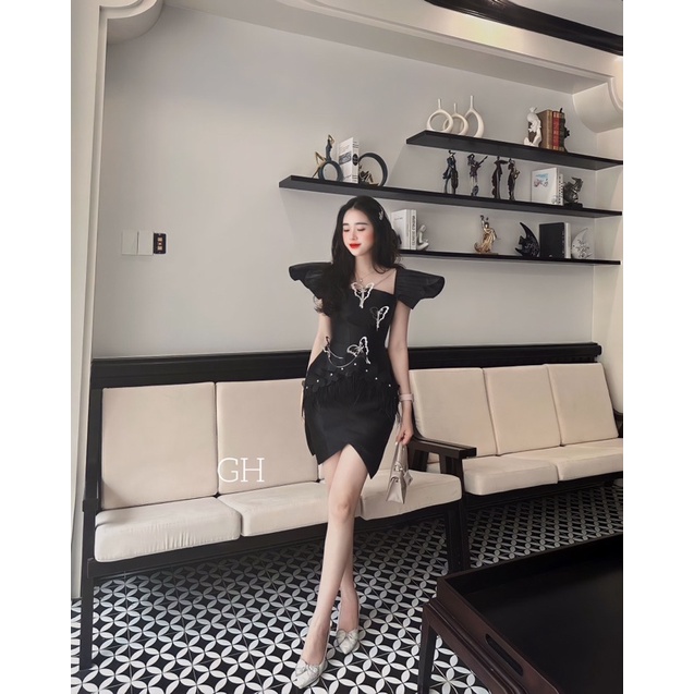 Đầm Cánh Tiên Đính 🦋 Đá Siêu Sang Chảnh