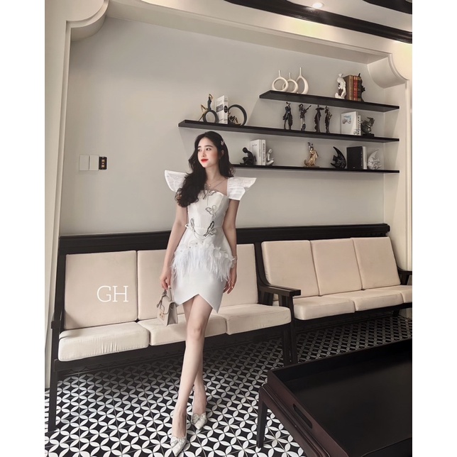 Đầm Cánh Tiên Đính 🦋 Đá Siêu Sang Chảnh