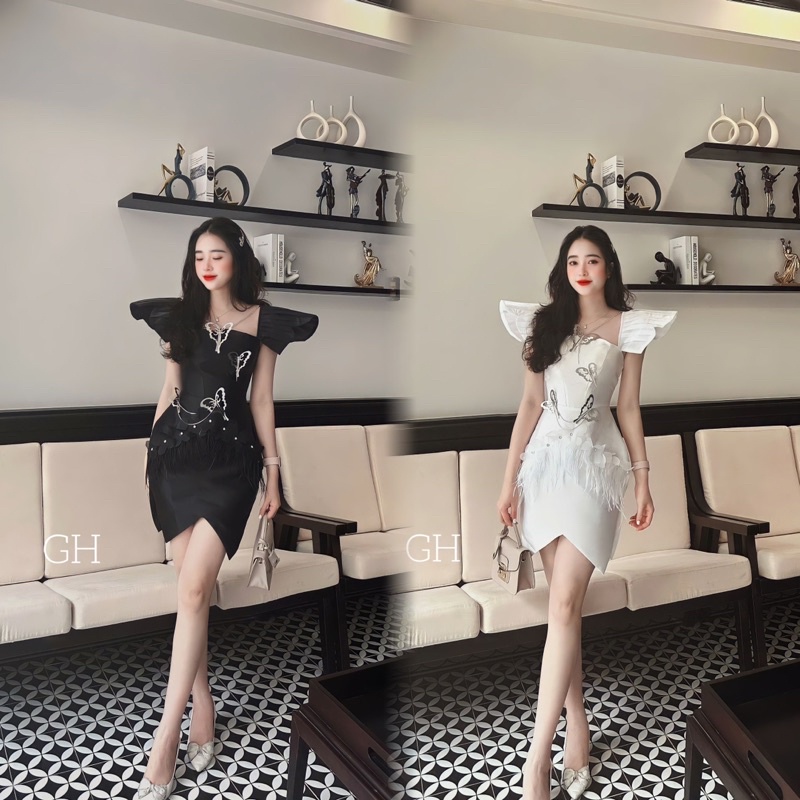 Đầm Cánh Tiên Đính 🦋 Đá Siêu Sang Chảnh