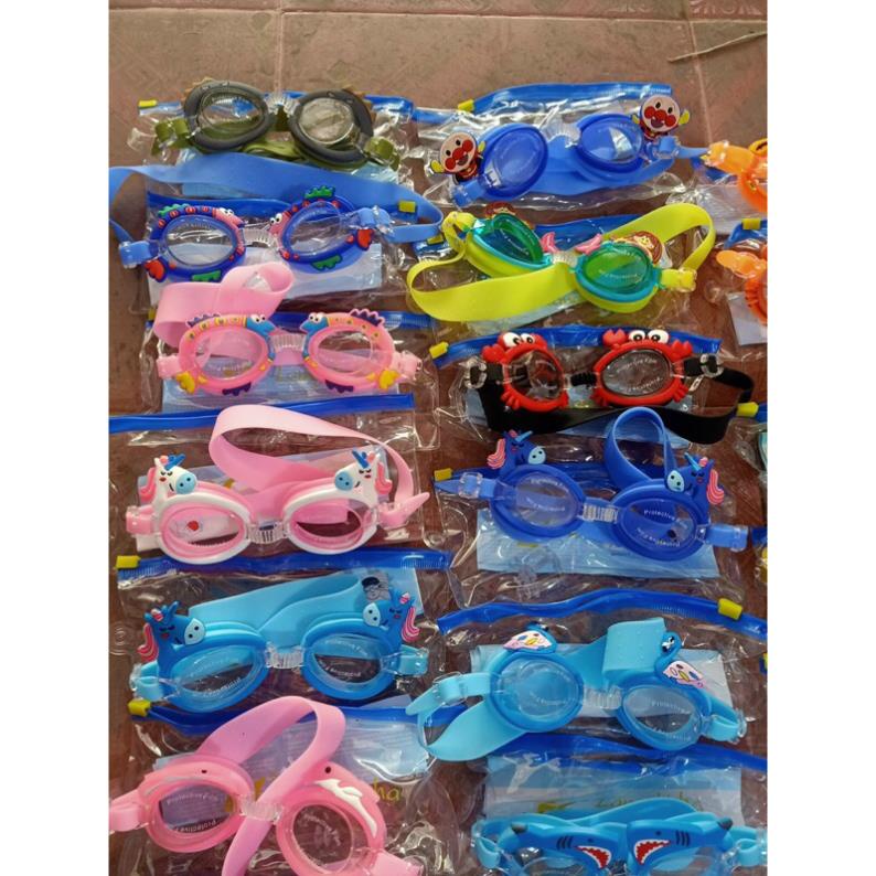 Kính bơi trẻ em silicon chống nước cao cấp cho bé 3-10 tuổi họa tiết hình thú ngộ nghĩnh đáng yêu