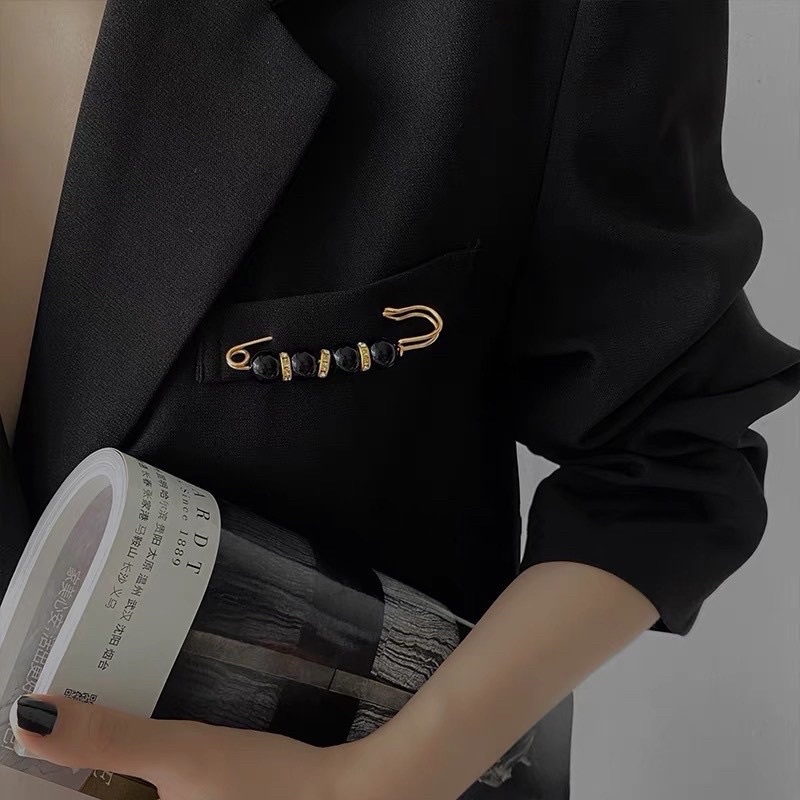 Gim băng đính ngọc cài áo, cài eo quần