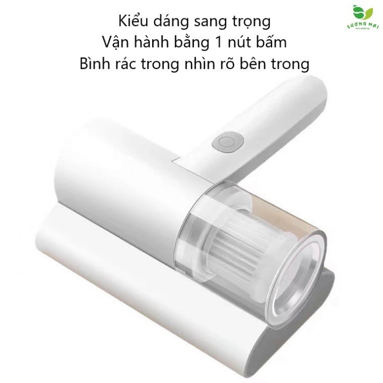 Máy Hút Bụi Giường Nệm diệt khuẩn Bằng tia tử ngoại - Máy Hút Bụi xách tay Mini Sạc Không Dây - BH 6 Tháng | BigBuy360 - bigbuy360.vn