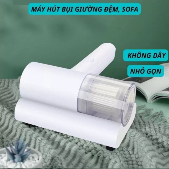 Máy Hút Bụi Giường Nệm diệt khuẩn Bằng tia tử ngoại - Máy Hút Bụi xách tay Mini Sạc Không Dây - BH 6 Tháng | BigBuy360 - bigbuy360.vn