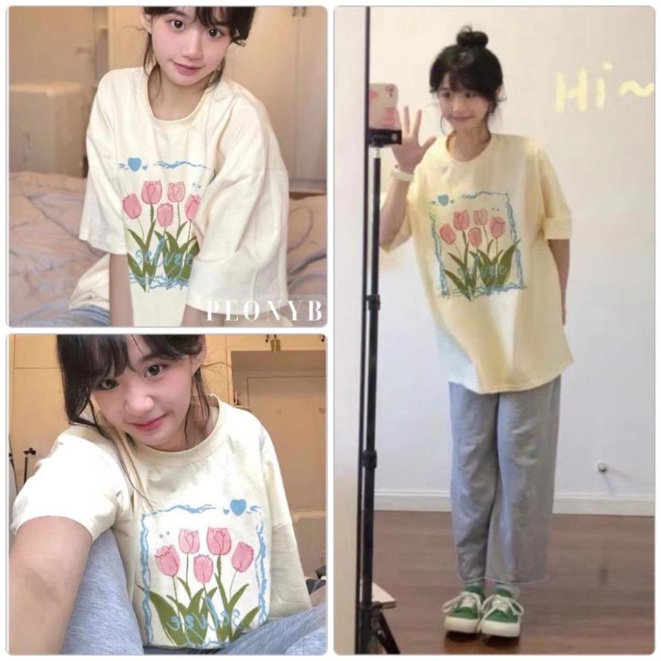Áo thun cotton chất liệu mềm mát, in hình sắc nét phong cách cá tính, năng động AO16