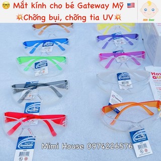 Mắt kính cho bé Gateway , mắt kính chống bụi, tia UV