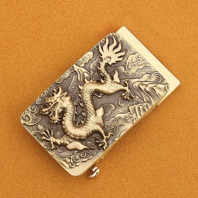 Đầu Khóa Tự Động Bằng Đồng Thau Nguyên Chất 3.5cm Chuyên Dụng Cho Thắt Lưng