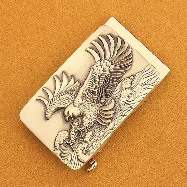 Đầu Khóa Tự Động Bằng Đồng Thau Nguyên Chất 3.5cm Chuyên Dụng Cho Thắt Lưng