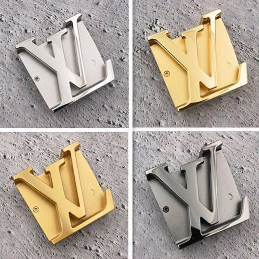 Đầu Khóa Thắt Lưng LV 4.0cm Bằng Đồng Nguyên Chất Cao Cấp