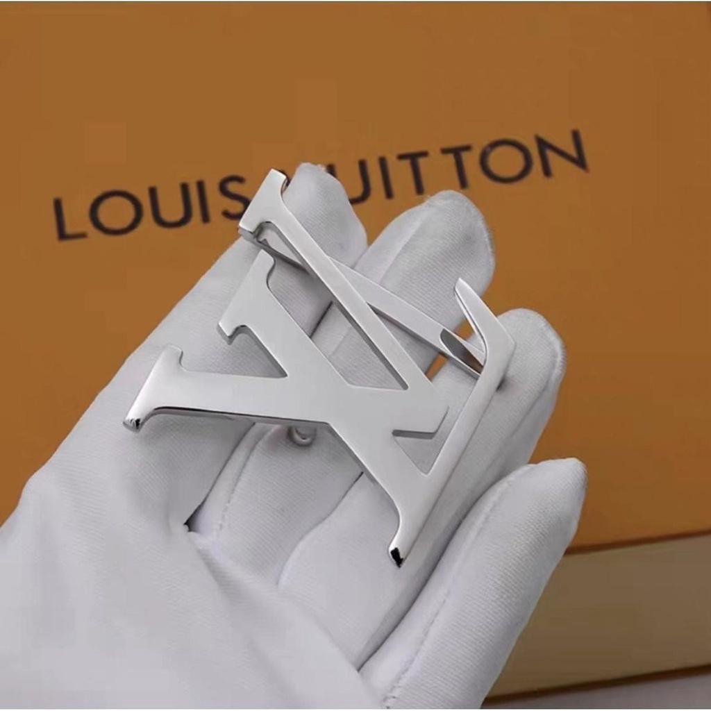 Đầu Khóa Thắt Lưng LV 4.0cm Bằng Đồng Nguyên Chất Cao Cấp