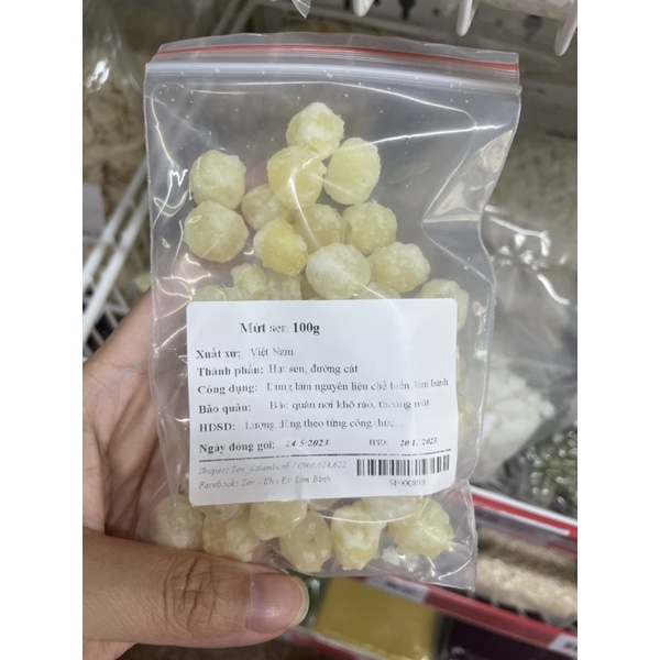 Nhân trung thu thập cẩm tự chọn, combo nguyên liệu làm nhân bánh trung thu