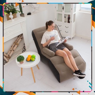 Ghế tình yêu bơm hơi thêm độ đàn hồi cho vợ chồng thoải mái bông nỉ nhựa PVC độ dày 0.5mm