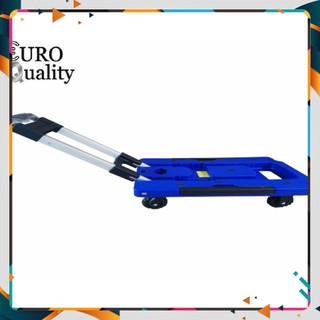 Xe Kéo Hàng Gấp Gọn Du Lịch Tải 100kg (Xanh)