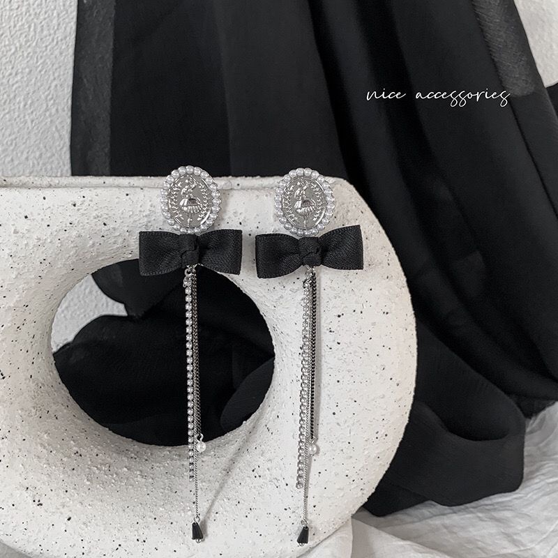 Đôi Khuyên Tai Dài Đính Đồng Xu Thời Trang Âu Mỹ Cho Nữ