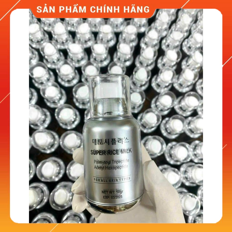 Serum Rice Milk sữa gạo căng bóng ngừa lão hóa làm trăng da, Dưỡng ẩm và làm mêm da