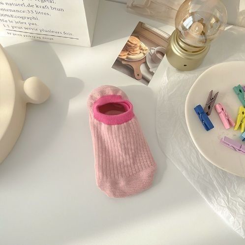 Vớ Cổ Thấp Mỏng Màu Sắc Ngọt Ngào Thời Trang Mùa Hè Cho Nữ