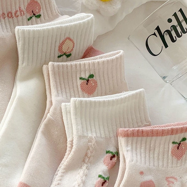 Vớ Thể Thao Cổ Thấp Chất Liệu Cotton Mỏng Màu Trơn Dễ Phối Đồ Thời Trang Mùa Hè Cho Nữ