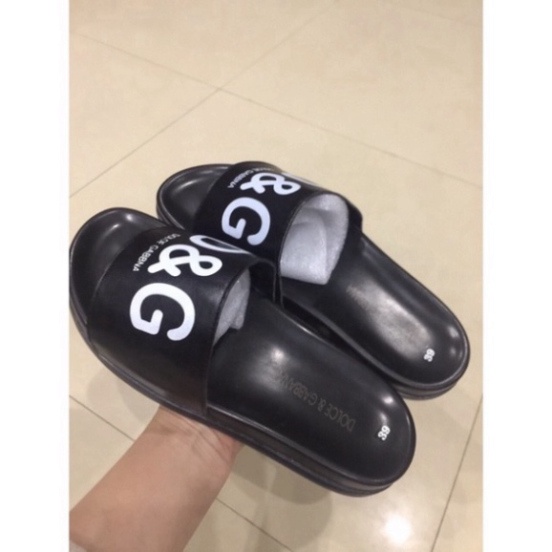 Dép quai ngang nam D&G đế PU siêu bền, đẹp 2k23