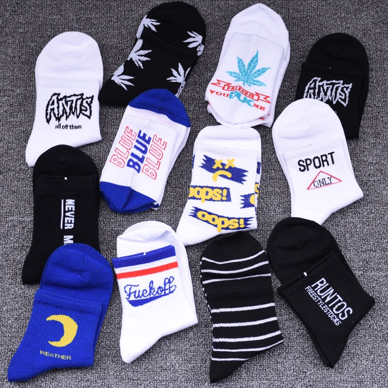 Vớ Cổ Vừa Phong Cách Harajuku Đường Phố Hàn Quốc Độc Đáo