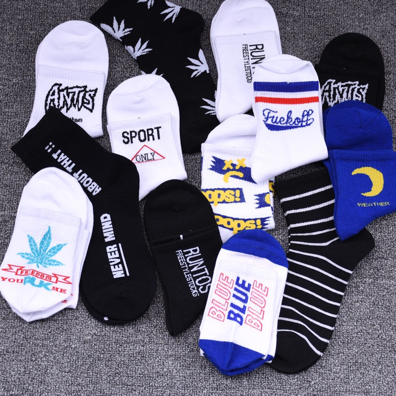 Vớ Cổ Vừa Phong Cách Harajuku Đường Phố Hàn Quốc Độc Đáo