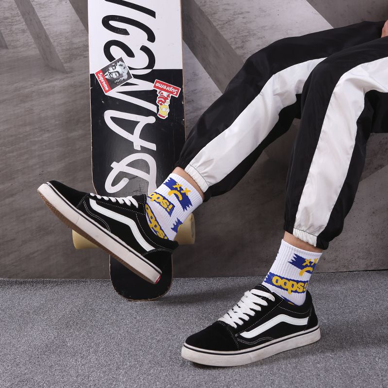 Vớ Cổ Vừa Phong Cách Harajuku Đường Phố Hàn Quốc Độc Đáo