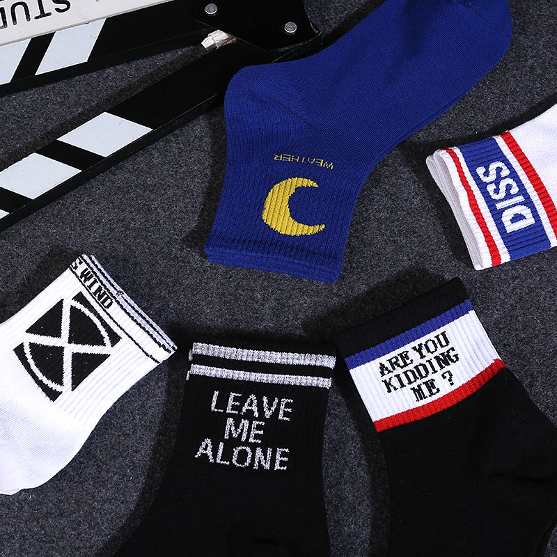 Vớ Cổ Vừa Phong Cách Harajuku Đường Phố Hàn Quốc Độc Đáo