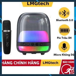 Loa bluetooth n29 kèm micro, bass mạnh, âm thanh rõ, full box, loa hát kèm mic bluetooth 5.0- lmgtech