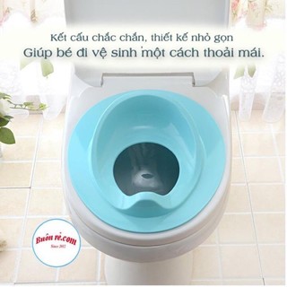 Bệ bồn cầu thu nhỏ cho bé