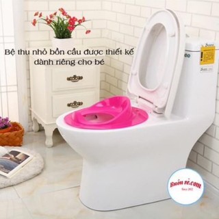 Bệ bồn cầu thu nhỏ cho bé
