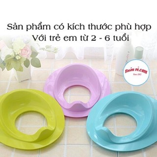 Bệ bồn cầu thu nhỏ cho bé