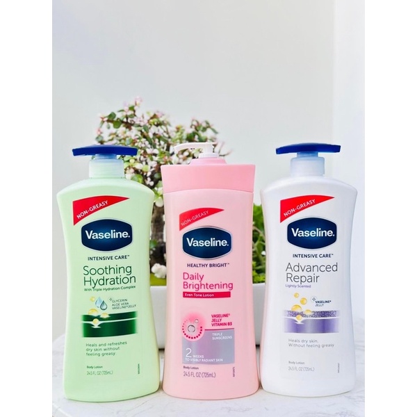 (Sale)Dưỡng thể Vaseline Intensive Care 725ml