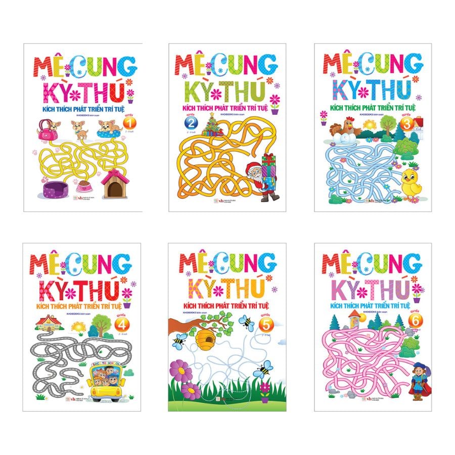 Sách - Mê cung kỳ thú - Kích thích phát triển trí tuệ