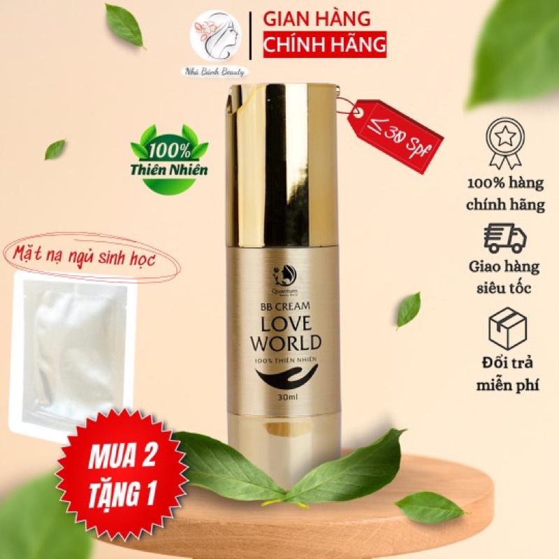 BB CREAM 5 IN 1 Loveworld ( CHỐNG NẮNG, CÂP ẨM, MAKEUP... )