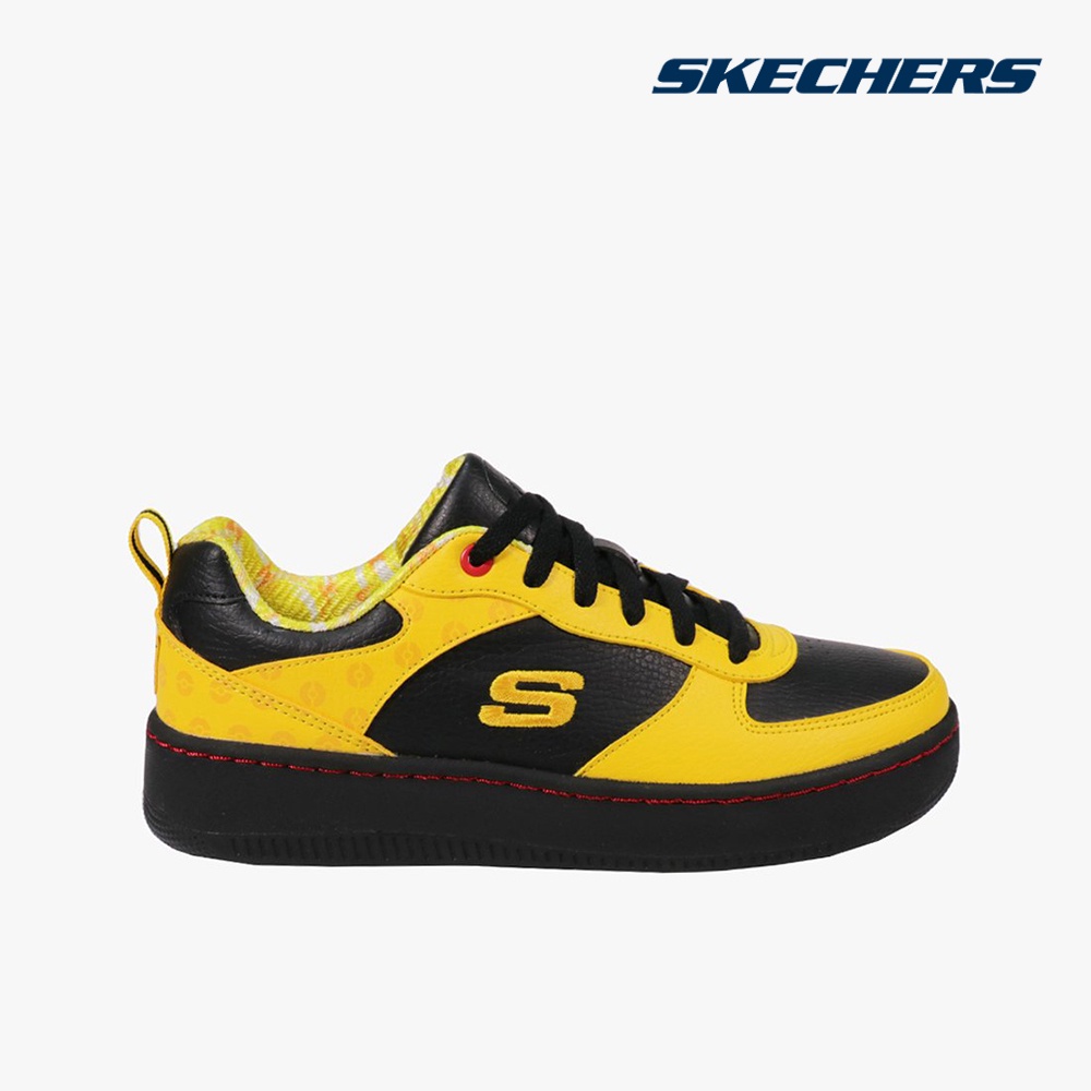 SKECHERS - Giày sneakers nam cổ thấp Pokémon Sport Court 92 802001-YLBK