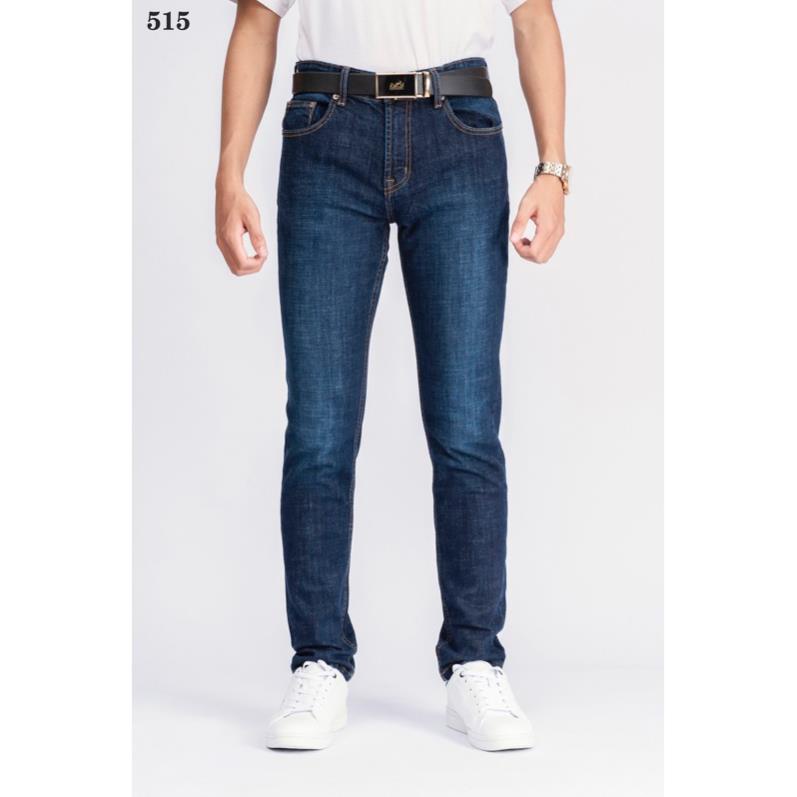 quần Jeans nam màu Blue form slim fit | ROCK STAR [ mã 515]