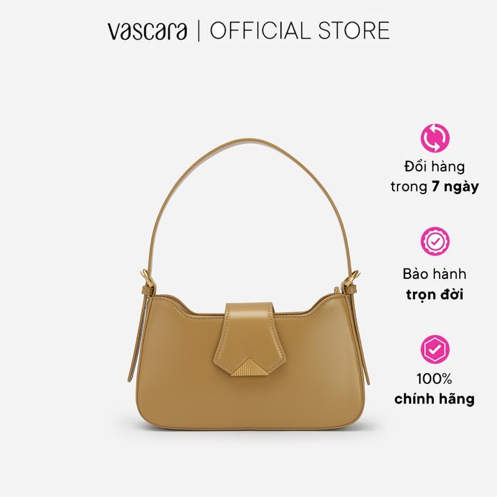 Vascara Túi Hobo Quai Cài Phối Khóa Hình Học - TOT 0110