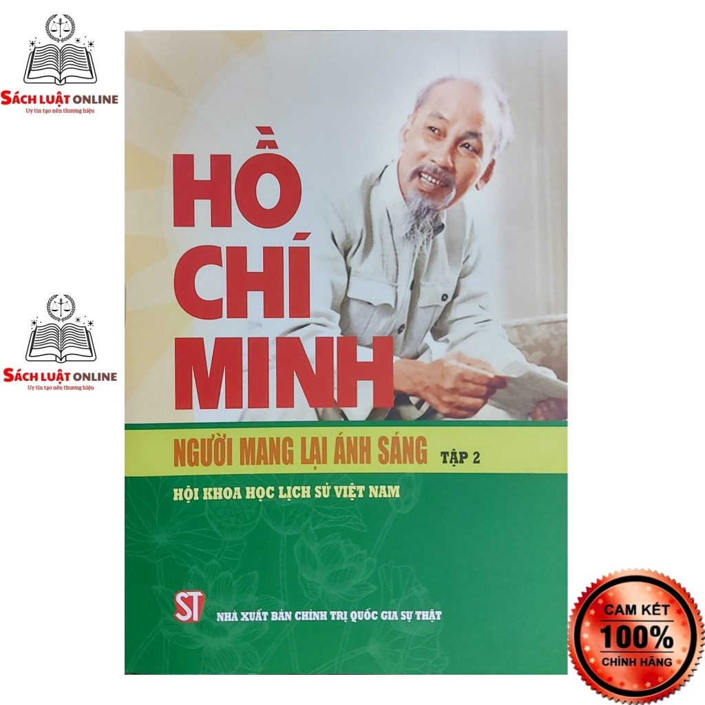 Sách - Hồ Chí Minh người mang lại ánh sáng (tập 2)-NXB CNQG Sự Thật