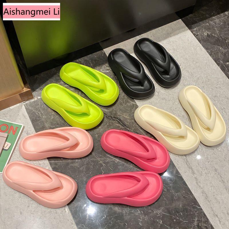 Dép Xỏ Ngón eva Siêu Dày Chống Trượt Thời Trang Cho Nữ