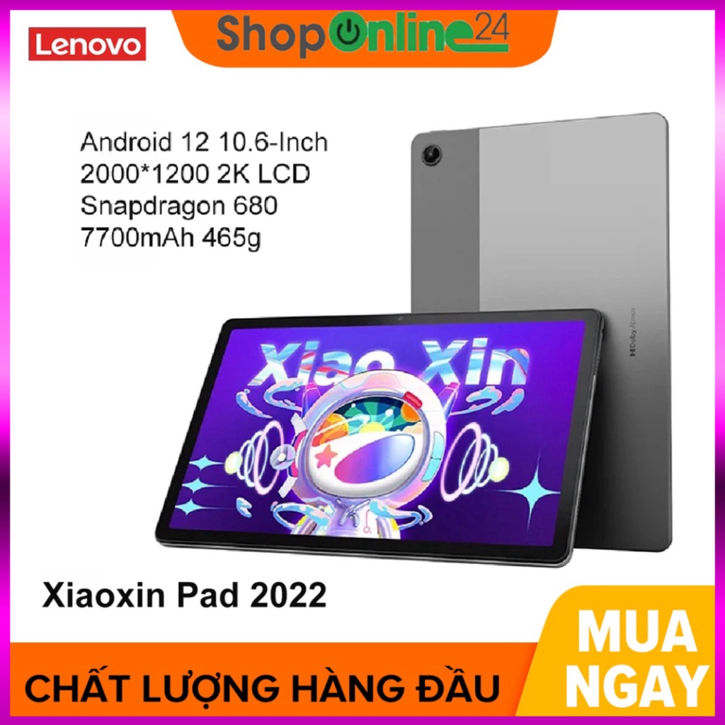 [siêu sale]  Máy tính bảng Lenovo Xiaoxin Pad 2022 -Nhập khẩu -Cam kết chính hãng | BigBuy360 - bigbuy360.vn