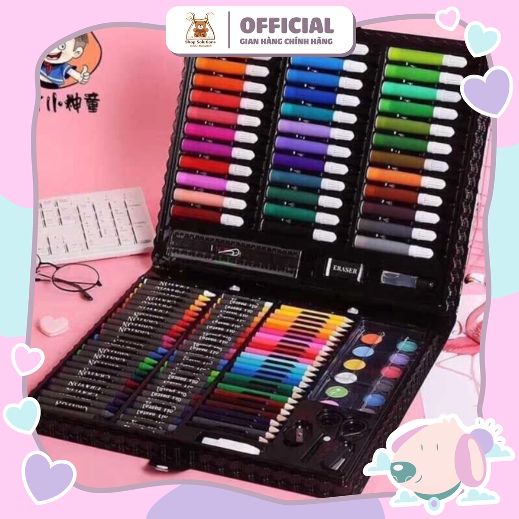 Bộ màu vẽ 150 chi tiết cho bé