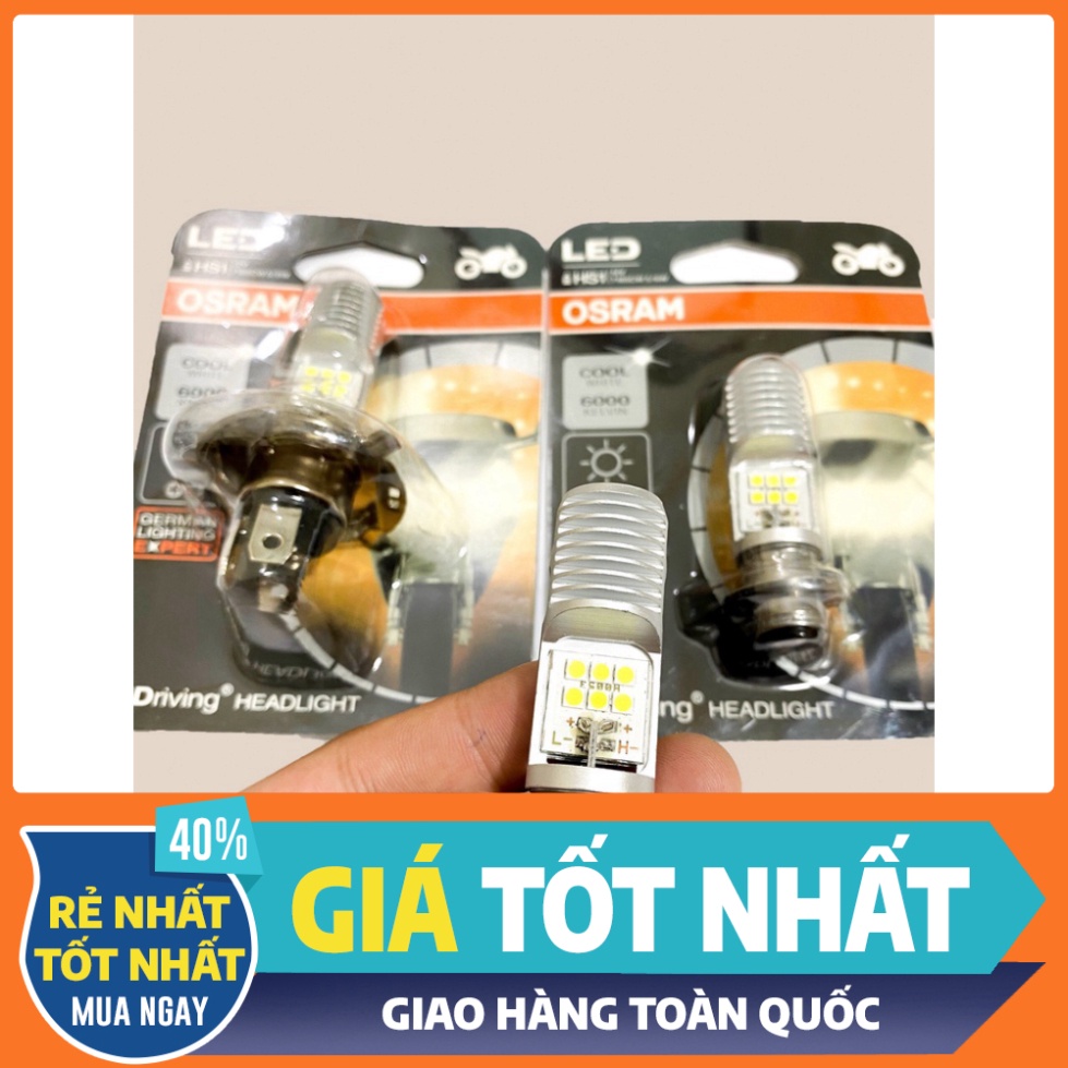 Bóng đèn pha Led Osram Chính Hãng Chân M5-H4 sáng gom-TRƯỜNG THÀNH TOOLS