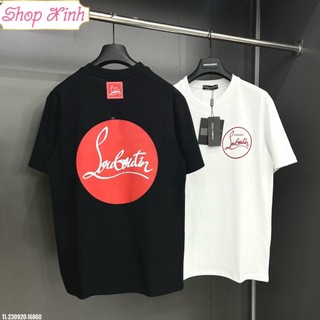 Áo phông LV nam nữ dáng rộng, Áo thun nam nữ LV phong cách Hàn chất liệu cotton