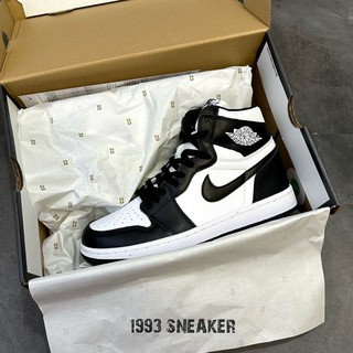 [1993 SNEAKER] Giày Sneaker Cổ Cao Đen Trắng JD_Panda (Hàng FullBox, tặng hộp bảo vệ)