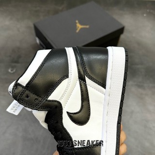 [1993 SNEAKER] Giày Sneaker Cổ Cao Đen Trắng JD_Panda (Hàng FullBox, tặng hộp bảo vệ)