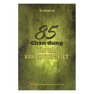 Sách - 85 chân dung văn hóa văn chương việt