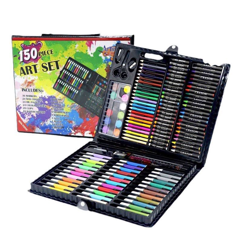 BỘ HỘP BÚT MÀU 150 CHI TIẾT.
